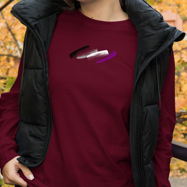 Trendy Asexual Long Sleeve T-Shirt