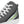 Load image into Gallery viewer, Agender Pride Colors Original Gray High Top Shoes - Women Sizes
