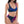 Load image into Gallery viewer, Bi Pride bikini with pink, purple, and blue bisexual flag stripes – two-piece swimsuit by PRIDE 7®
