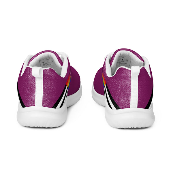 Ally Pride Colors Modern Purple Athletic Shoes - Men Sizes