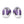 Cargar imagen en el visor de la galería, Asexual Pride Colors Modern Purple Athletic Shoes - Men Sizes
