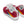 Cargar imagen en el visor de la galería, Gay Pride Colors Modern Red Athletic Shoes - Men Sizes
