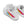 Cargar imagen en el visor de la galería, Pansexual Pride Colors Modern White Athletic Shoes - Men Sizes
