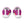 Carica l&#39;immagine nel Visualizzatore galleria, Pansexual Pride Colors Modern Purple Athletic Shoes - Men Sizes

