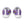 Carica l&#39;immagine nel Visualizzatore galleria, Original Gay Pride Colors Purple Athletic Shoes - Men Sizes
