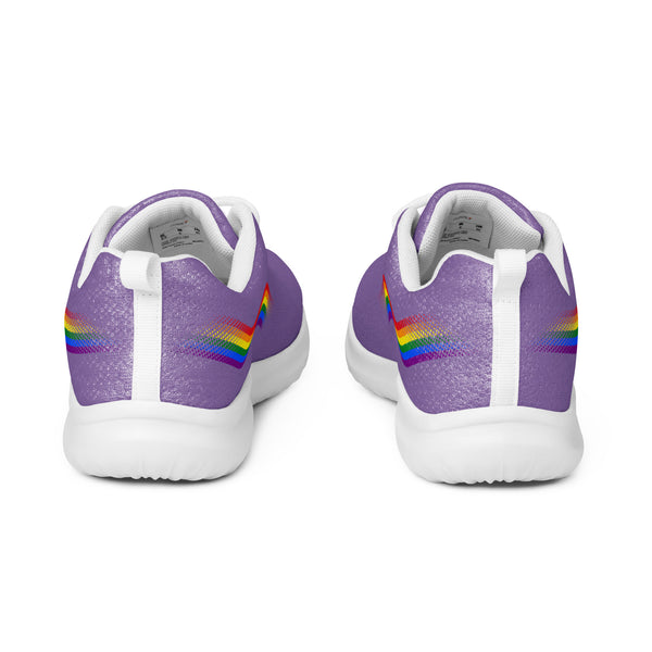 Original Gay Pride Colors Purple Athletic Shoes - Men Sizes