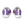Charger l&#39;image dans la galerie, Gay Pride Colors Original Purple Athletic Shoes - Men Sizes
