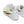 Load image into Gallery viewer, Gay Pride Colors Original White Athletic Shoes
