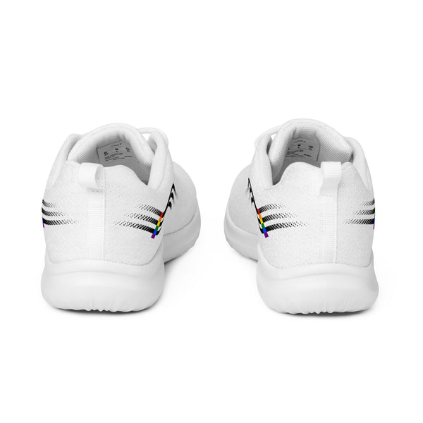 Original Ally Pride Colors White Athletic Shoes - Men Sizes
