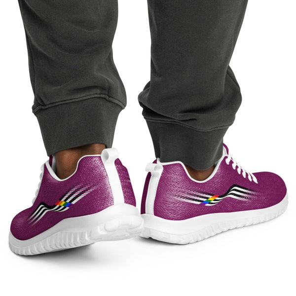 Original Ally Pride Colors Purple Athletic Shoes - Men Sizes