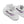 Load image into Gallery viewer, Original Asexual Pride Colors White Athletic Shoes - Men Sizes
