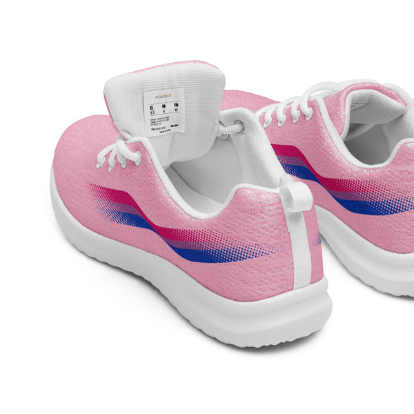 Original Bisexual Pride Colors Pink Athletic Shoes - Men Sizes