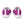 Charger l&#39;image dans la galerie, Original Genderfluid Pride Colors Violet Athletic Shoes - Men Sizes
