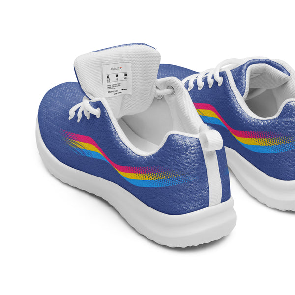 Original Pansexual Pride Colors Blue Athletic Shoes - Men Sizes