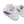 Carica l&#39;immagine nel Visualizzatore galleria, Bisexual Pride Colors Original White Athletic Shoes
