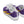 Carregar imagem no visualizador da galeria, Intersex Pride Colors Original Purple Athletic Shoes
