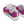 Laden Sie das Bild in den Galerie-Viewer, Pansexual Pride Colors Original Purple Athletic Shoes

