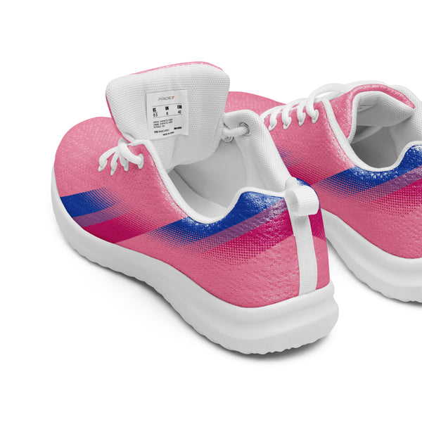 Modern Bisexual Pride Pink Athletic Shoes