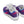 Carregar imagem no visualizador da galeria, Modern Bisexual Pride Purple Athletic Shoes
