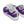 Carregar imagem no visualizador da galeria, Modern Genderfluid Pride Purple Athletic Shoes

