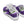Charger l&#39;image dans la galerie, Modern Genderqueer Pride Purple Athletic Shoes
