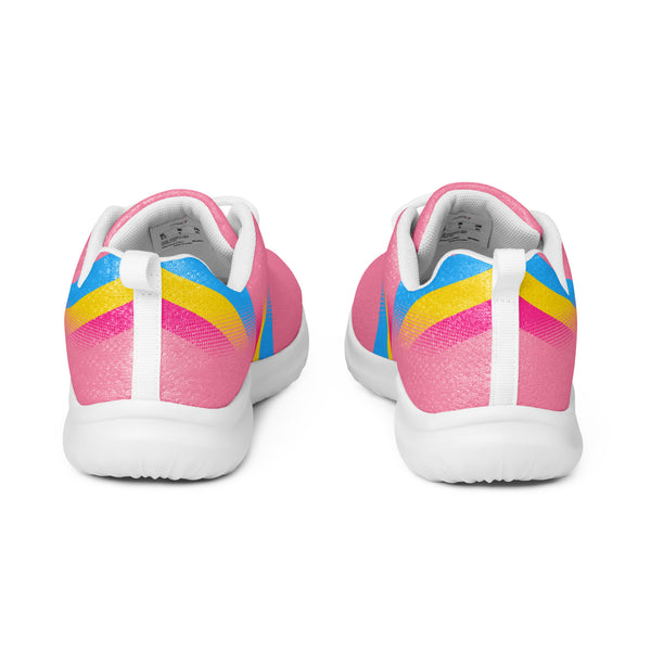 Modern Pansexual Pride Pink Athletic Shoes