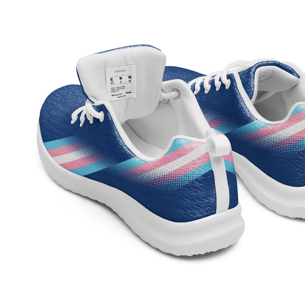 Modern Transgender Pride Navy Athletic Shoes