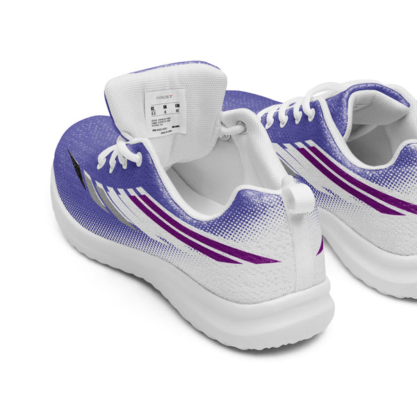 Asexual Pride Modern Blue Athletic Shoes