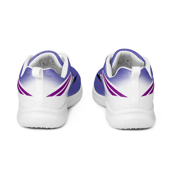 Asexual Pride Modern Blue Athletic Shoes