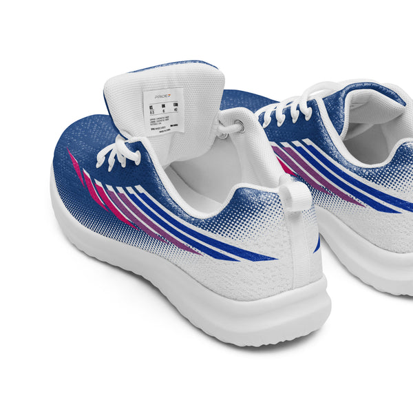 Bisexual Pride Modern Blue Athletic Shoes