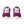Carregar imagem no visualizador da galeria, Ally Pride Colors Modern Purple Athletic Shoes - Men Sizes
