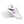 Cargar imagen en el visor de la galería, Asexual Pride Colors Modern White Athletic Shoes - Men Sizes
