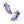 Carregar imagem no visualizador da galeria, Asexual Pride Colors Modern Purple Athletic Shoes - Men Sizes
