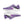 Load image into Gallery viewer, Asexual Pride Colors Modern Purple Athletic Shoes - Men Sizes
