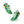 Load image into Gallery viewer, Gay Pride Colors Modern Green Athletic Shoes - Men Sizes
