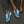 Charger l&#39;image dans la galerie, Gay Pride Colors Modern Blue Athletic Shoes - Men Sizes
