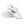 Laden Sie das Bild in den Galerie-Viewer, Genderfluid Pride Colors Modern White Athletic Shoes - Men Sizes
