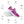 Carregar imagem no visualizador da galeria, Genderfluid Pride Colors Modern Violet Athletic Shoes - Men Sizes
