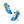 Carica l&#39;immagine nel Visualizzatore galleria, Intersex Pride Colors Modern Blue Athletic Shoes - Men Sizes

