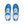 Load image into Gallery viewer, Non-Binary Pride Colors Modern Blue Athletic Shoes - Men Sizes
