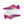 Laden Sie das Bild in den Galerie-Viewer, Pansexual Pride Colors Modern Purple Athletic Shoes - Men Sizes
