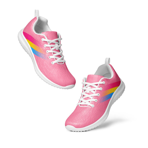 Pansexual Pride Colors Modern Pink Athletic Shoes - Men Sizes