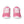 Cargar imagen en el visor de la galería, Transgender Pride Colors Modern Pink Athletic Shoes - Men Sizes
