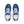 Cargar imagen en el visor de la galería, Transgender Pride Colors Modern Navy Athletic Shoes - Men Sizes
