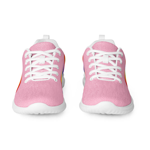 Modern Gay Pride Pink Athletic Shoes - Men Sizes