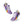 Load image into Gallery viewer, Modern Gay Pride Purple Athletic Shoes - Men Sizes
