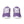 Cargar imagen en el visor de la galería, Original Gay Pride Colors Purple Athletic Shoes - Men Sizes
