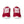 Carica l&#39;immagine nel Visualizzatore galleria, Gay Pride Colors Original Red Athletic Shoes - Men Sizes
