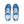 Laden Sie das Bild in den Galerie-Viewer, Gay Pride Colors Original Blue Athletic Shoes - Men Sizes
