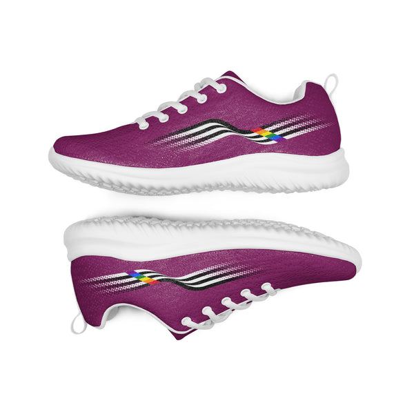 Original Ally Pride Colors Purple Athletic Shoes - Men Sizes